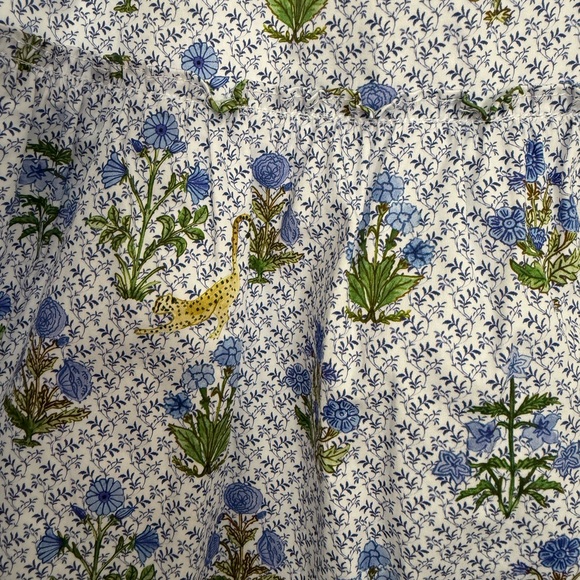 Hill House Louisa Nap Dress - Blue Block Print - Picture 4 of 5